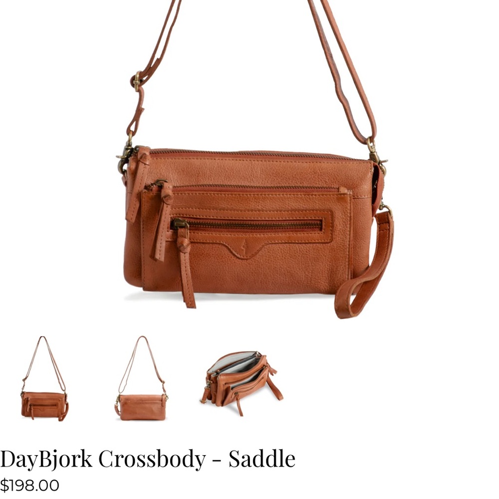 Saddle Leather Crossbody Bag